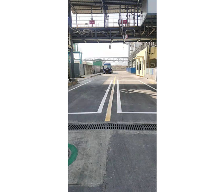 道路划线施工